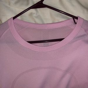 Lululemon Pink Swift Tech LS